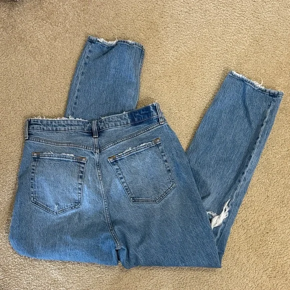 Abercrombie & Fitch Classic Blue Boyfriend Jeans - Picture 3 of 3